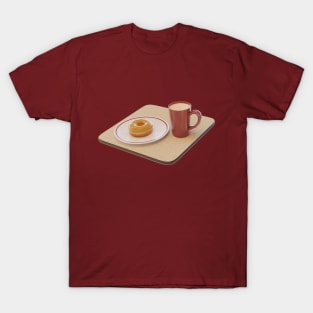 Maple donut and hot chocolate T-Shirt